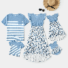 Blue White
