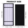 thumbnail image 2 of True HEPA Replacement Filter H Compatible with Honeywell HRF-H1 HRF-H2 Replacement for Honeywell Air Purifiers Model HPA, 2 of 6