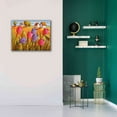 thumbnail image 6 of Epic Graffiti 'Tulips Landscape Yellow' by Cathy Horvath-Buchanan, Canvas Wall Art, 34"x26", 6 of 8