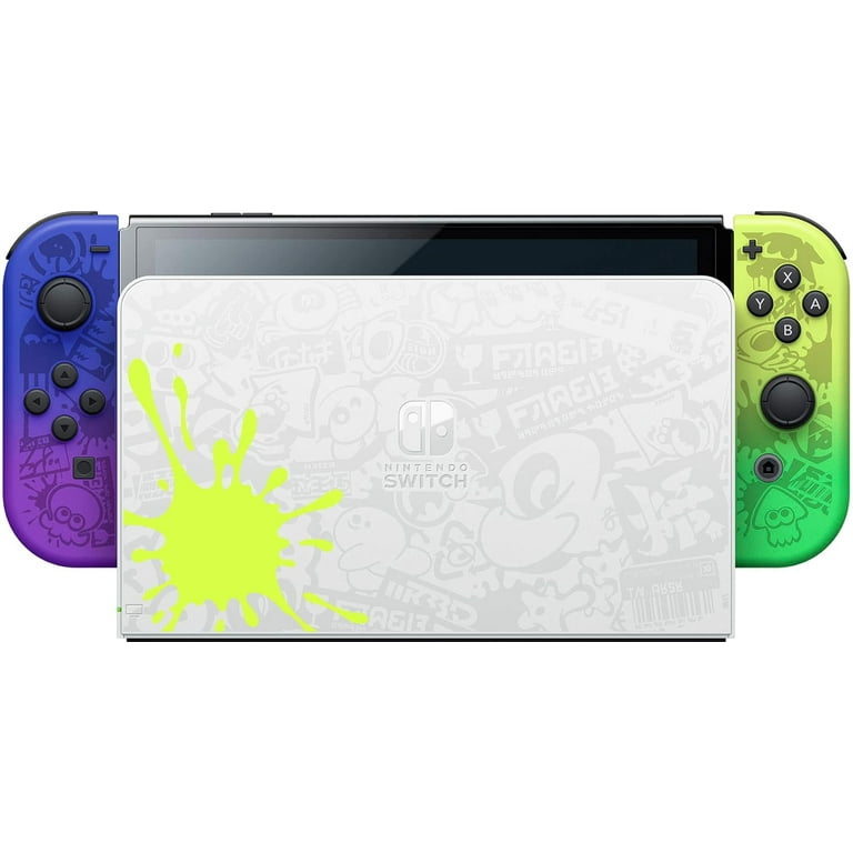 Restored Nintendo HEGSKCAAAA Switch OLED Model Splatoon 3 Special