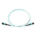 thumbnail image 1 of Axiom - Network cable - MTP/MPO multi-mode (M) to MTP/MPO multi-mode (M) - 20 m - fiber optic - 50 / 125 micron - OM3 - riser - aqua, 1 of 4