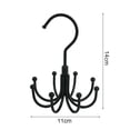 thumbnail image 4 of Percha para camisetas sin mangas, organizador de sujetadores giratorio para armario, capacidad máxima de almacenamiento para sujetadores deportivos, 4 of 5