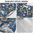 thumbnail image 2 of FORMRS Boys Swim Trunks Quick Dry Mesh Lining Beach Boardshorts, Sizes XS-XL, Cartoon Mail Truck Pattern, 2 of 7