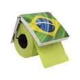 thumbnail image 2 of Brazil Wall Mounted Toilet Paper Holder Tissue One Roll Dispenser, 2 of 5