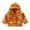 1-30Brown88, variant on CAIVO Kids Children Toddler Baby Boys Girls Long Sleeve Hooded Jacket Thick Coats Outer Outwear Clothes Breathable Outerwear
