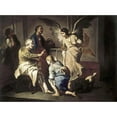 thumbnail image 3 of Cavallino, Bernardo 18x14 Black Modern Framed Museum Art Print Titled - Farewell of Tobias, 3 of 5