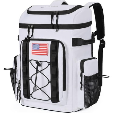 Backpack Cooler,Soft Lightweight Leakproof Cooler Backpack,35 Can Insulated Cooler Bag,Keeps 35 Cans Hot/Cold for Up to 16 Hours,Waterproof Lunch Bag for Men Women-Black