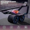 thumbnail image 1 of Abdominal Muscles Fitness Wheel Training Slimming Fitness Abs Roller Bodybuilding Abdominal Roller, 1 of 5