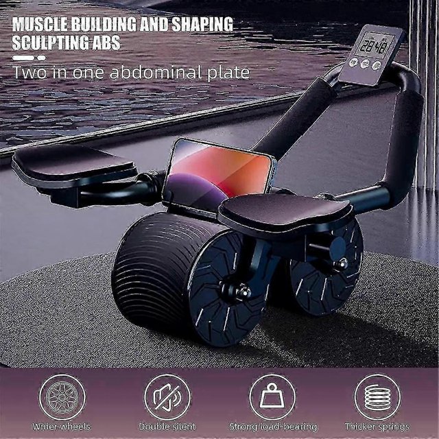 Abdominal Muscles Fitness Wheel Training Slimming Fitness Abs Roller Bodybuilding Abdominal Roller