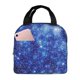 thumbnail image 1 of Balery Blurred Star Snow Christmas Bolsa de Almuerzo Aislada – Caja de Almuerzo con Papel de Aluminio Grueso, Mantiene la Comida Fresca por 4 Horas, 1 of 8