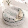 thumbnail image 2 of Cozy Pet Beds For Dogs And Cats, Hooded Burrowing Cave Tent Bed For Pets,100% New, 2 of 5