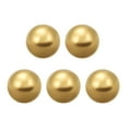thumbnail image 5 of Uxcell 5/8-inch Precision Solid Brass Bearing Ball 5 Pack, 5 of 5