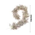 thumbnail image 3 of 6.6Ft Artificial Willow Leaf Rattan Arch, Fake Green Vine for Wedding Backdrop/Home Decoration, Bendable Durable Plastic Hanging Garland, 3 of 6