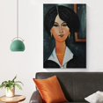 thumbnail image 4 of Cuadro impreso de Amedeo Modigliani (6) Regalos Lienzo Pintura Póster Arte de pared Impresiones de imágenes decorativas Decoración moderna 12x18 pulgadas (30x45 cm), 4 of 6