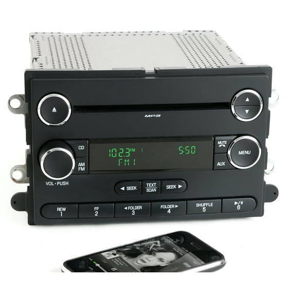 Restored 08-09 Ford Taurus Mercury Sable Radio AM FM CD w Bluetooth Music 8G1T-18C869-BA (Refurbished)