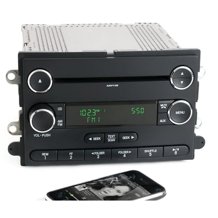 Restored 08-09 Ford Taurus Mercury Sable Radio AM FM CD w Bluetooth Music 8G1T-18C869-BA (Refurbished)