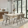 thumbnail image 5 of Pemberly Row Modern 71" Rectangular Dining Table in Light Oak, 5 of 5