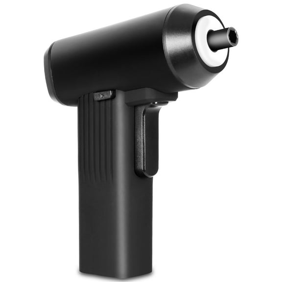 LED Driver Bits Electric Cordless Screwdriver Tool Kits with 32Pcs Driver Bits & Carrying Case Black