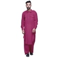 thumbnail image 1 of Atasi Kurta Pathani Pyjama Kurta Pyjama de Mariage pour Garçons Vêtements d'Été, 1 of 5