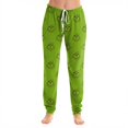 thumbnail image 5 of Women Christmas Print Lounge Pants Drawstring Soft Sleepwear Holiday Pajama Bottoms Comfy Homewear Trousers for Family Gatherings, 5 of 6