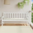 thumbnail image 3 of vidaXL Garden Bench Cushion Non-slip Outdoor Seat Pad Patio Furniture Fabric, 3 of 7