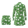 thumbnail image 4 of SEANATIVE Women Golf Dress Tennis Dress with Shorts Green Golf Ball S, 4 of 6