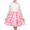 Pink Heart, variant on Sunny Fashion Girls Dress Valentines Love Heart Floral Lace Party Wedding Birthday 12 Years