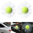 thumbnail image 2 of 2 pegatinas de cristal agrietadas en 3D, pegatinas de cristal roto de béisbol, divertidas pegatinas para coche, pelota de tenis, cosas de broma, pegatinas de cristal agrietadas, 2 of 5