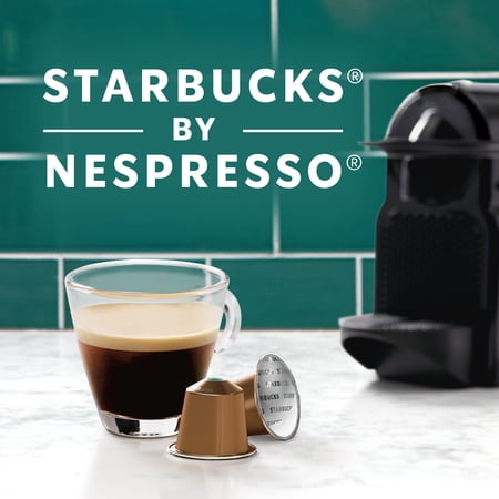 STARBUCKS AT HOME STARBUCKS BY NESPRESSO ORIGINAL LINE, HOUSE BLEND, MEDIUM ROAST NESPRESSO PODS, 10 COUNT