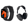 thumbnail image 4 of SET SMARTWATCH ULTRA 2 CON 7 CORREAS Y AUDÍFONOS RECARGABLES BLUETOOTH P9, 4 of 4