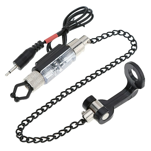 Swinger TARUOR Hierro Pesca Mordedura Alarma Cadena Colgador Swinger LED Indicador iluminado Taruor Swinger