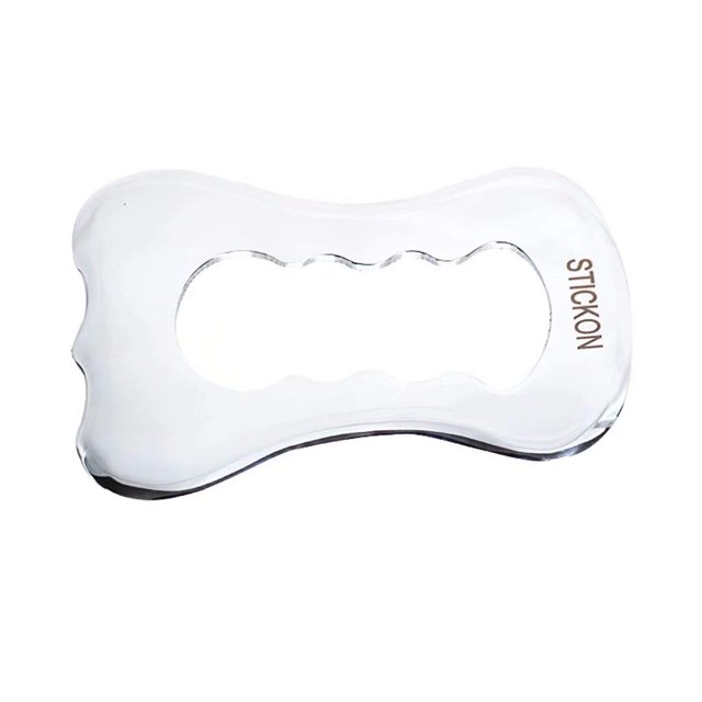 Herramienta de masaje STICKON Gua Sha de acero inoxidable IASTM