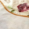 thumbnail image 3 of MesaSe Waterproof Vinyl Tablecloth  Round Table Cloth  Wipeable Table Cover for Kitchen and Dining Room (Rose  72” Round), 3 of 6