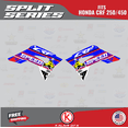 thumbnail image 3 of Kalair GFX Graphics Kit for Honda CRF450R (2017-2020) Split Series, 3 of 5