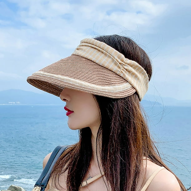 Summer Hats For Women Women's Sunshade Breathable Sun Hat Bow