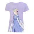 thumbnail image 1 of Playera Frozen Talla 6 Manga Corta con Estampado Lila, 1 of 3