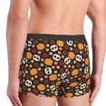 thumbnail image 3 of Uemuo Skulls Pattern Men's Boxer Briefs,Trunk Anti-Chafing,Comfortable, Durable, and Stylish Underwear-Medium, 3 of 9