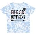 thumbnail image 3 of Inktastic Big Sis of Twins Sister Announcement Girls Toddler T-Shirt, 3 of 5