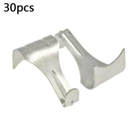 

30Pcs Picture Rail Hooks Moulding Rail Hook Photo Frame Heavy Duty Hangers