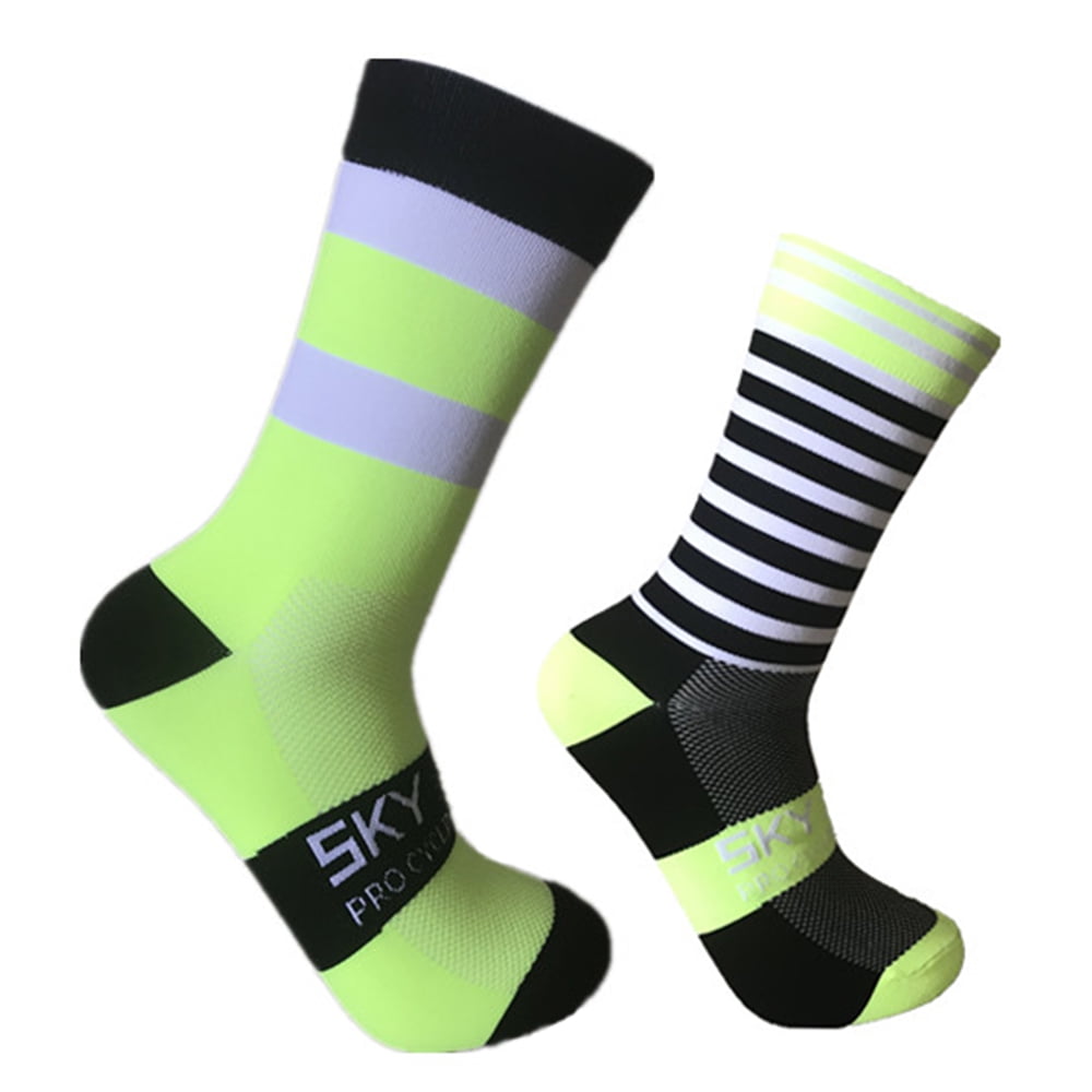 Skyknight Cycling Socks Moisturewicking Bike Socks Men Women Sports Running Gym Training
