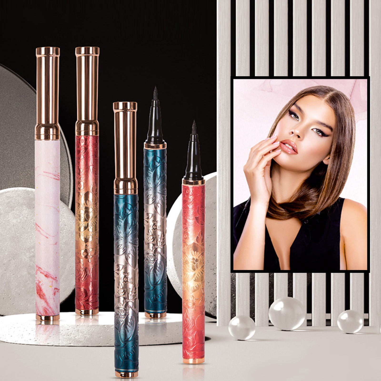 Geller Real Deal Concealer Zip N Fit Liner Face Crayons Makeup Highlighter Eye Pencil Miss A Makeup Highlighter Wand Classic Pro Color Liners for Eyes under Eye Stickers Milk Pencil Shadow Line Friday