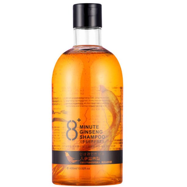 Champú reparador y suavizante de queratina sin aceite de silicona para hidratar, iluminar y teñir el cabello dañado (400 ml)