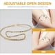 thumbnail image 5 of 2pcs Brazo superior del brazalete de brazo abierto pulsera brazalete brazalete joyería para mujeres, 5 of 6