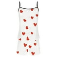 thumbnail image 5 of Censtreet Womens Cami Pajama Sets Soft Shorts Sleepwear Printed Set Camisole 2 Piece Cami Shorts Pj Nightwear, 5 of 5