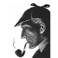 thumbnail image 2 of CafePress - Sherlock Holmes Profile Mug - 11 oz Ceramic Mug - Novelty Coffee Tea Cup, 2 of 4