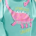 thumbnail image 4 of TOWED22 Toddler Baby Girls Outfit Long Sleeve Cute Graphic Top and Flared Pants Sets 2Pcs Infant Fall Winter Animal Clothes,Mint Green,7-8 Y, 4 of 4