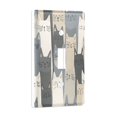 thumbnail image 2 of Yayeee Toggle Light Switch Wall Plate 1-Gang 4.5"x2.7" Home Decorative Outlet Cover, Blue Cute Cats, 2 of 7