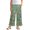 Retro Rose Vine Green, variant on COEQINE Girls Wide Leg Ruffle Pants High Waisted Palazzo Pants with Pockets Flowy Trousers Comfy Fall Outfits for 5-6 Years Little Girls, Drip Ice Cream Pink