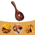 thumbnail image 4 of Rice Spoon Multipurpose Scoop Solid Wood Flatware Soup Spoons Wooden Utensils Water Ladle, 4 of 6