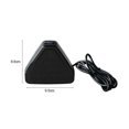 thumbnail image 1 of Universal F1 Style Triangle 12 LED Rear Stop Tail 3rd Brake Strobe Light Black Car Rear Fog Light Brake Tail Light 12V, 1 of 5
